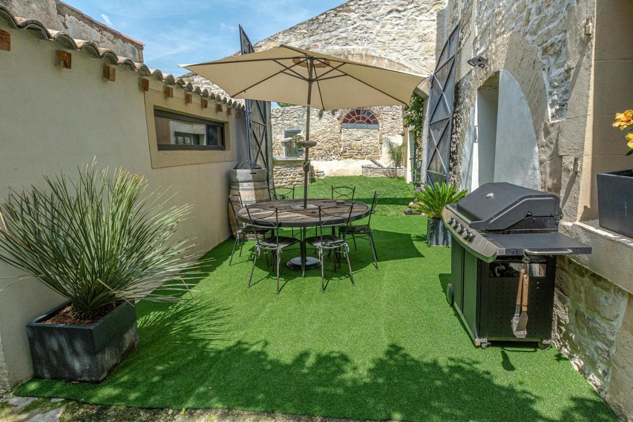 Le Baratier - Demeure De Charme Sauna & Piscine Calvisson Zewnętrze zdjęcie